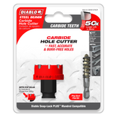 Diablo DHS1375CF 1-3/8" Steel Demon™ Carbide Teeth Hole Cutter